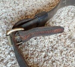 Rare Antique 16 Horse Sleigh Jingle Bells #5 Leather Strap Appx 74L