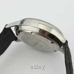 Rare Seiko Automatic Sea Horse 7625-8021 Vintage 1960s Leather Band Running