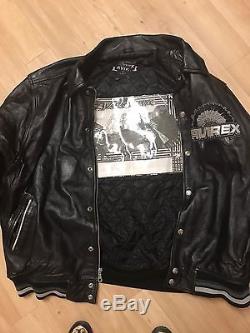 Rare Vintage Avirex Chief High Horse Leather Motorcycle /Bomber Jacket XXXL