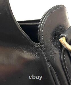 Rare? Vintage CELINE Shoulder bag Horse Carriage Leather 2way Authentic