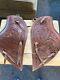 Rare Vintage Leather Tapaderos Horse Tack