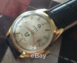 Rare Vintage Rado Golden Horse Automatic 30 Jewels Swiss Made Gold Tone Watch
