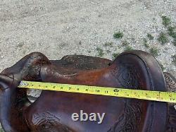 Rare Vintage Wyeth 15 Horse Saddle
