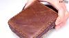 Rfid Antimagnetic Vintage Genuine Leather 11 Card Slots Coin Bag Wallet For Men