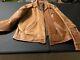 Stunning 1930's-40s vintage HORSE HIDE LEATHER JACKET rare distressed ROCK STAR
