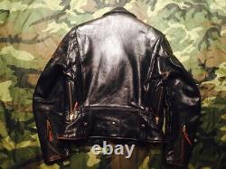 THE REAL McCOY'S BUCO Vintage J-24 D Pocket Riders Size 34 Finest Horse Leather