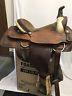 The Leather Rider Horse Vintage Saddle -15made In USA Withgood Cushion