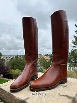 VINTAGE Abercrombie & Fitch Co, New York Equestrian Boots MADE IN ENGLAND 10 M