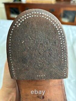 VINTAGE Abercrombie & Fitch Co, New York Equestrian Boots MADE IN ENGLAND 10 M