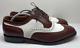 VINTAGE Allen Edmonds BROADSTREET Spectators 10D Brown & White Oxfords