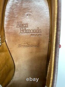 VINTAGE Allen Edmonds BROADSTREET Spectators 10D Brown & White Oxfords