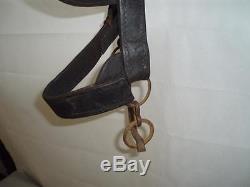 Vintage Colliery Leather Pony Horse Bridle. Pentre Mawr Pit S. Wales