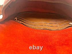 VINTAGE DOONEY & BOURKE Cavalry Shoulder Bag WOMENS HANDBAG RED CLASSIC