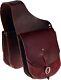 VINTAGE Genuine Leather Premium Western Saddle Bag For Horse Free Shipping
