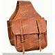 VINTAGE Genuine Leather Premium Western Saddle Bag For Horse Free Shipping