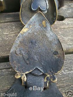Vintage Horse Brasses & Leather Harness Stamped Norwich Corporation
