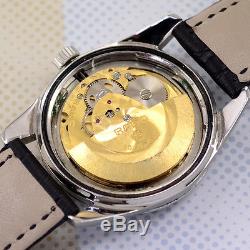 Vintage Men's Rado Golden Horse Automatic Date Analog Dress Watch Leather Band