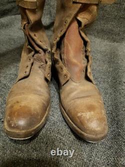 VINTAGE OR ANTIQUE LEATHER CAVALRY RIDING BOOTS PEAL & CO ENGLAND EARLY 1900s