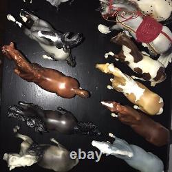 VIntage RETIRED, Rare Breyer Horse Lot Of 17 Plus Blanket