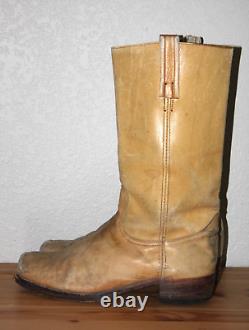 VTG 60s 70s FRYE BLACK LABEL CAMPUS CAVALRY BOOTS MENS 12D