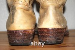 VTG 60s 70s FRYE BLACK LABEL CAMPUS CAVALRY BOOTS MENS 12D