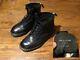 VTG Doc DR MARTENS 1460 Size 7 Air Wair 8 EYE AW004 BOOTS BLACK MADE IN ENGLAND