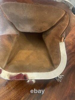 VTG Leather Horse Hair Sporran With Chain & Leather Adjustable Strap