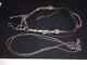 Victor Sterling Silver Leather Bridle Headstall Cowboy Cowgirl Show Parade Horse