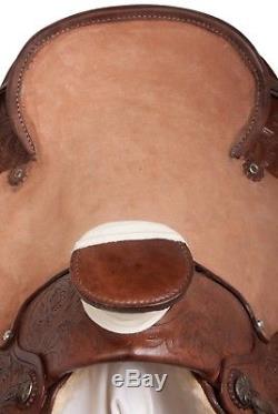 Vintage 15 Roping Ranch Trail Wade Tree Horse Leather Saddle Tack Set Cowboy