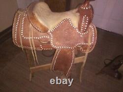Vintage 15'' Western Riding Horse Saddle