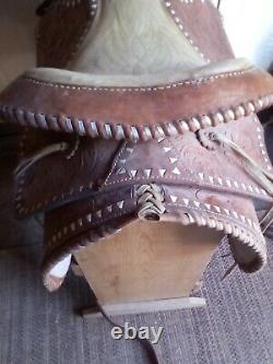 Vintage 15'' Western Riding Horse Saddle