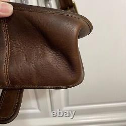 Vintage 1970s Coach Courier Bag Leather TABAC Color Made In USA New York City