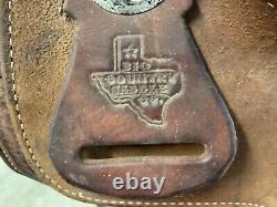 Vintage 1991 Leather Horse Back Riding 15 Saddlery Barrel Western Saddle