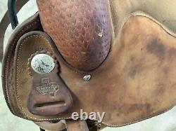 Vintage 1991 Leather Horse Back Riding 15 Saddlery Barrel Western Saddle