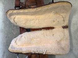 Vintage 1991 Leather Horse Back Riding 15 Saddlery Barrel Western Saddle