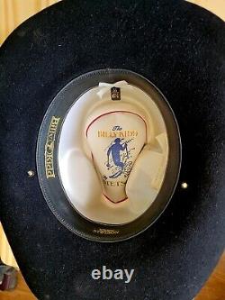 Vintage 93 Stetson Medium Folded Hat-6 7/8-Blk-The Billy Kidd M20334