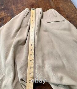 Vintage Abercrombie & Fitch Horse Riding Pants Breeches Leather Pad USA 20s 30s