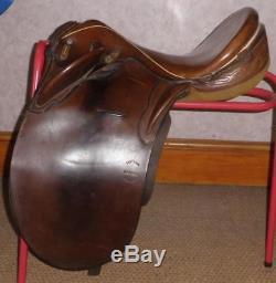 Vintage/Antique Tan Genuine Australian Stock Saddle By' E. Arundel, Perth WA' 18