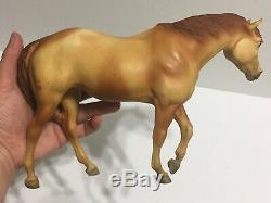 Vintage Breyer Horse Indian Pony #175 RARE Custom Beaded Leather Costume 1970s