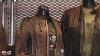Vintage Brown Leather Triple Vent Riding Jackets From Harley Davidson