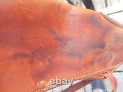 Vintage Bucheimer Leather 104 Rifle Scabbard Horse Saddle
