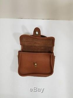 Vintage COACH Winnie Flap Mini Willis British Tan Brown Crossbody Bag 9023 EUC