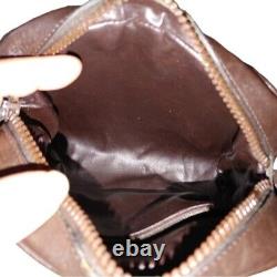 Vintage Celine Bag Horse Carriage Canvas Leather Crossbody Bag