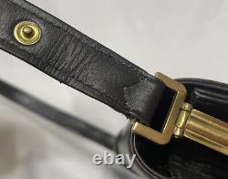 Vintage Celine Horse Carriage Shoulder bag Leather Brown Authentic From Japan
