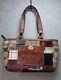 Vintage Coach 11358 Limited Edition Holiday Patchwork w Horse & Carriage NWOT