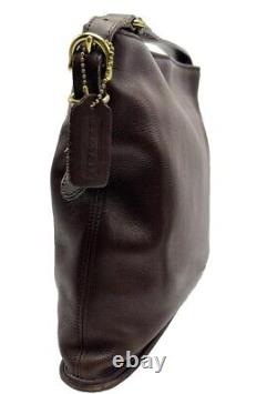 Vintage Coach Equestrian Slim Bucket Bag Style # 9806 Brown Leather USA 1997