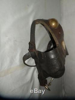 Vintage Colliery Leather Brass Pony Horse Bridle. And Bit (pit Pony)