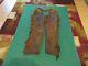 Vintage Cowboy Western Rodeo Horse Riding Leather Chaps with Fringe
