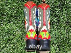 Vintage? Crazy Horse? Full Tooled? Butterfly? Floral? Western? Boots 10.5 D