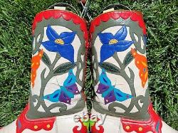 Vintage? Crazy Horse? Full Tooled? Butterfly? Floral? Western? Boots 10.5 D